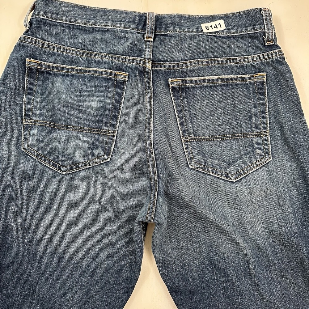 Y2K‎ OLD NAVY Wide Leg BLUE JEANS MEN 31x30 Dark Wash 100% Cotton Baggy Skate